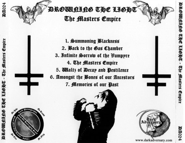 Drowning The Light "The Masters Empire" CD