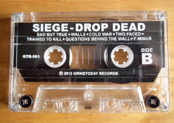 Siege - "Drop Dead" cassette