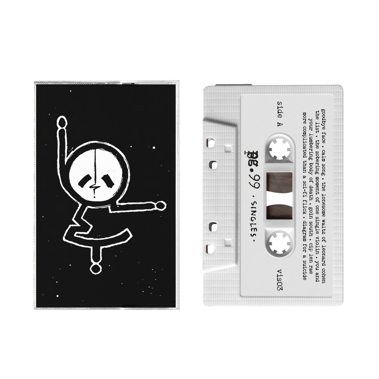 Pageninetynine - "Singles" Cassette (White)