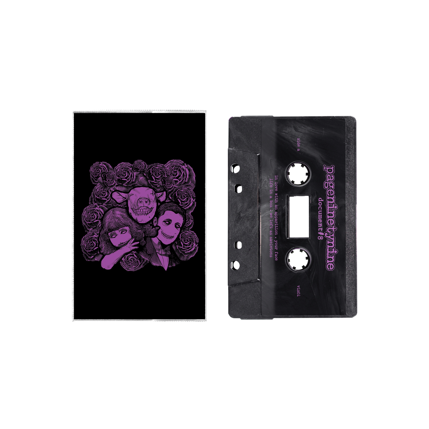 Pageninetynine - "Document #8" Cassette (Black Marble)