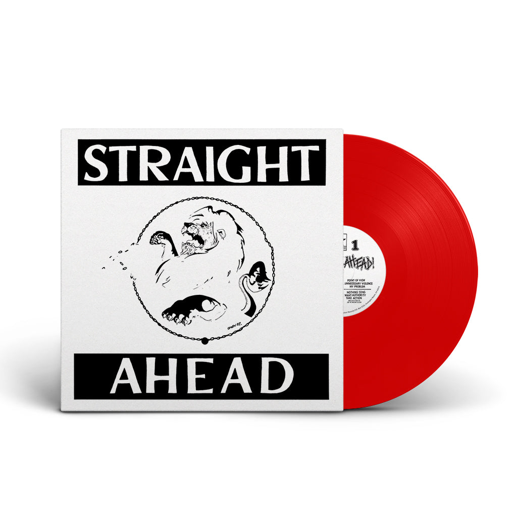 Straight Ahead "s/t" LP (Opaque Red)