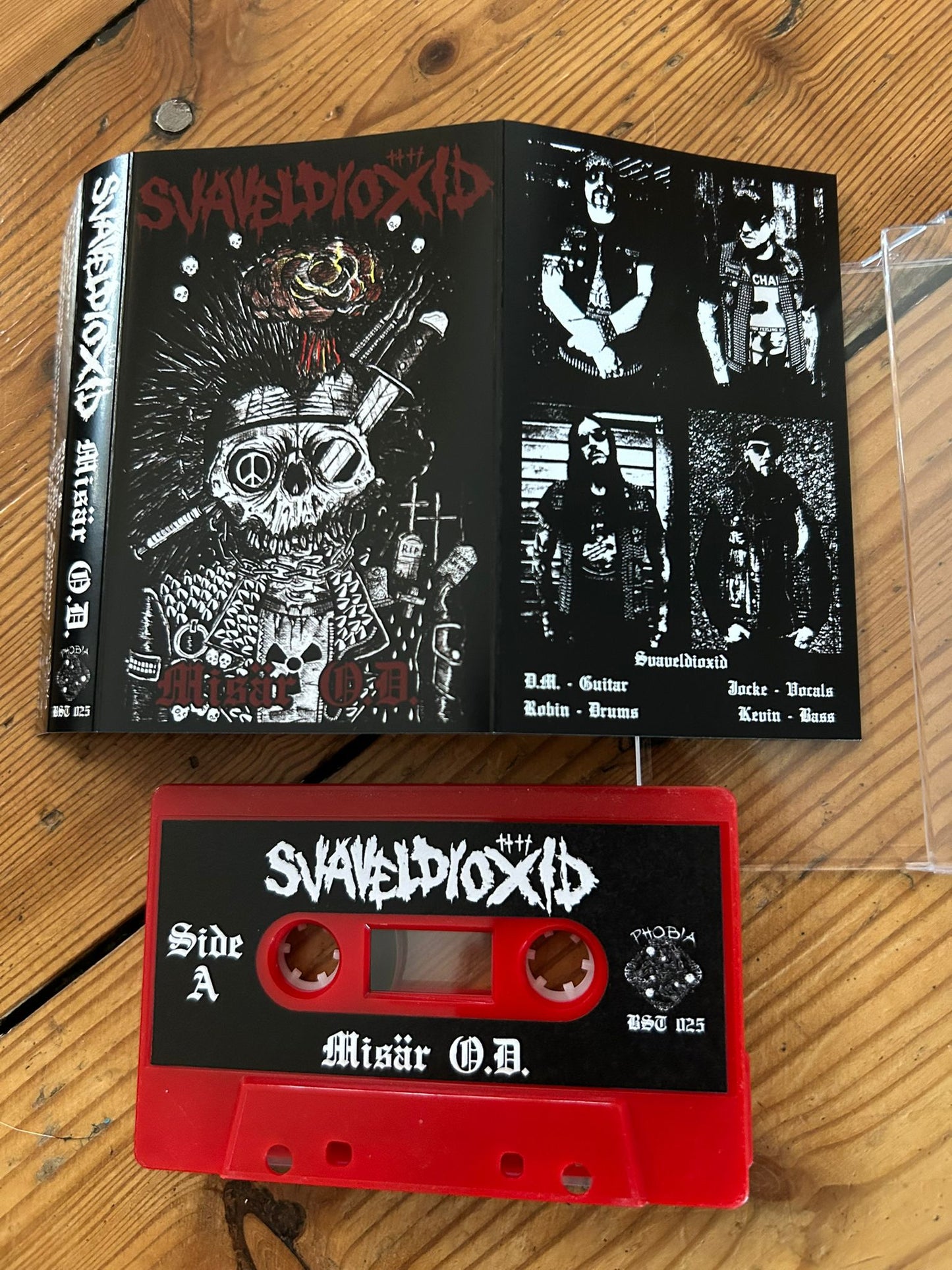 Svaveldioxid - "Misar O.D." cassette tape
