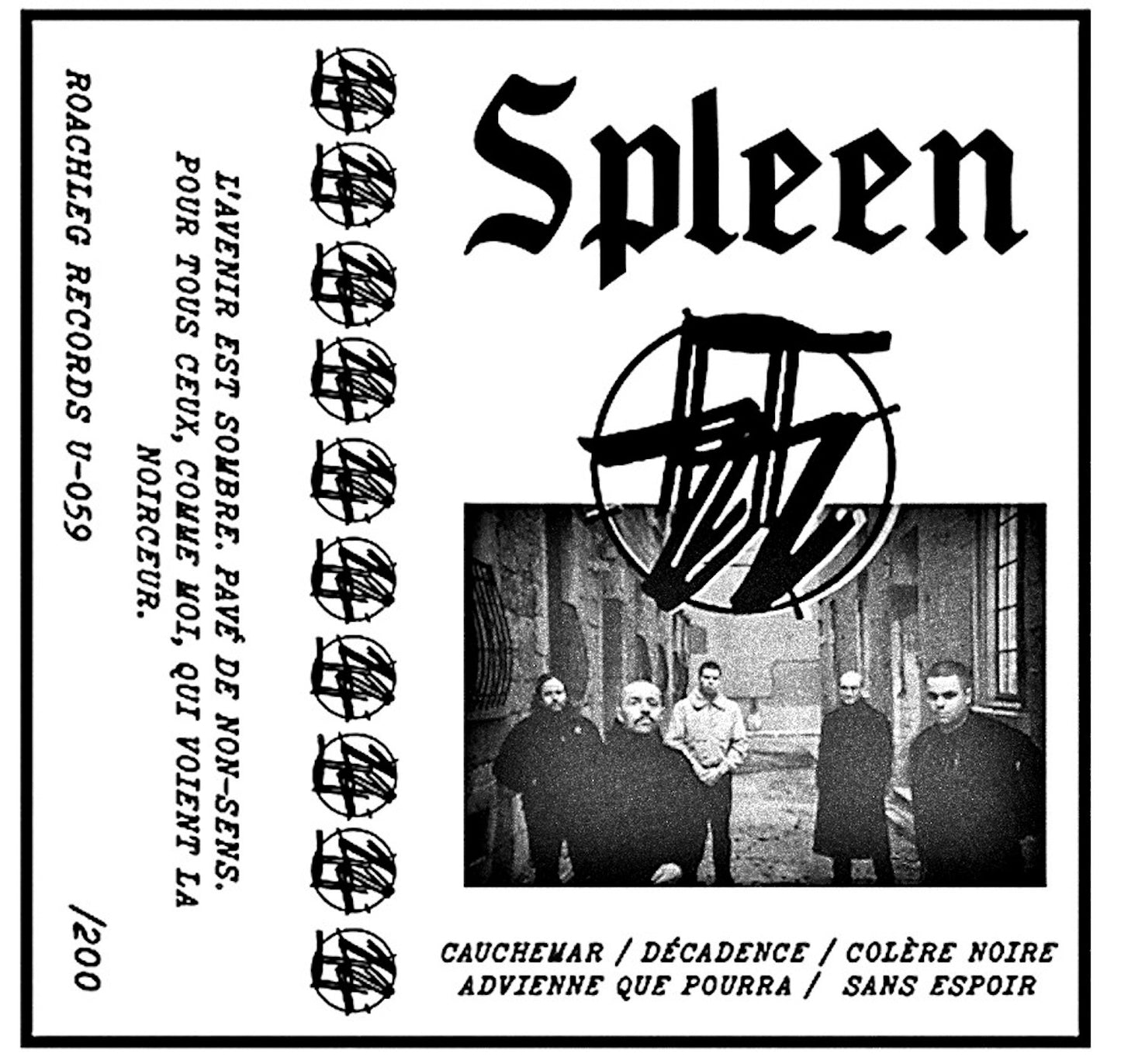 Spleen - "Demo" cassette tape