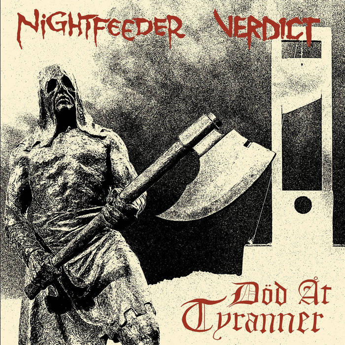 Verdict / Nightfeeder - "Död Åt Tyranner Split" 12-inch