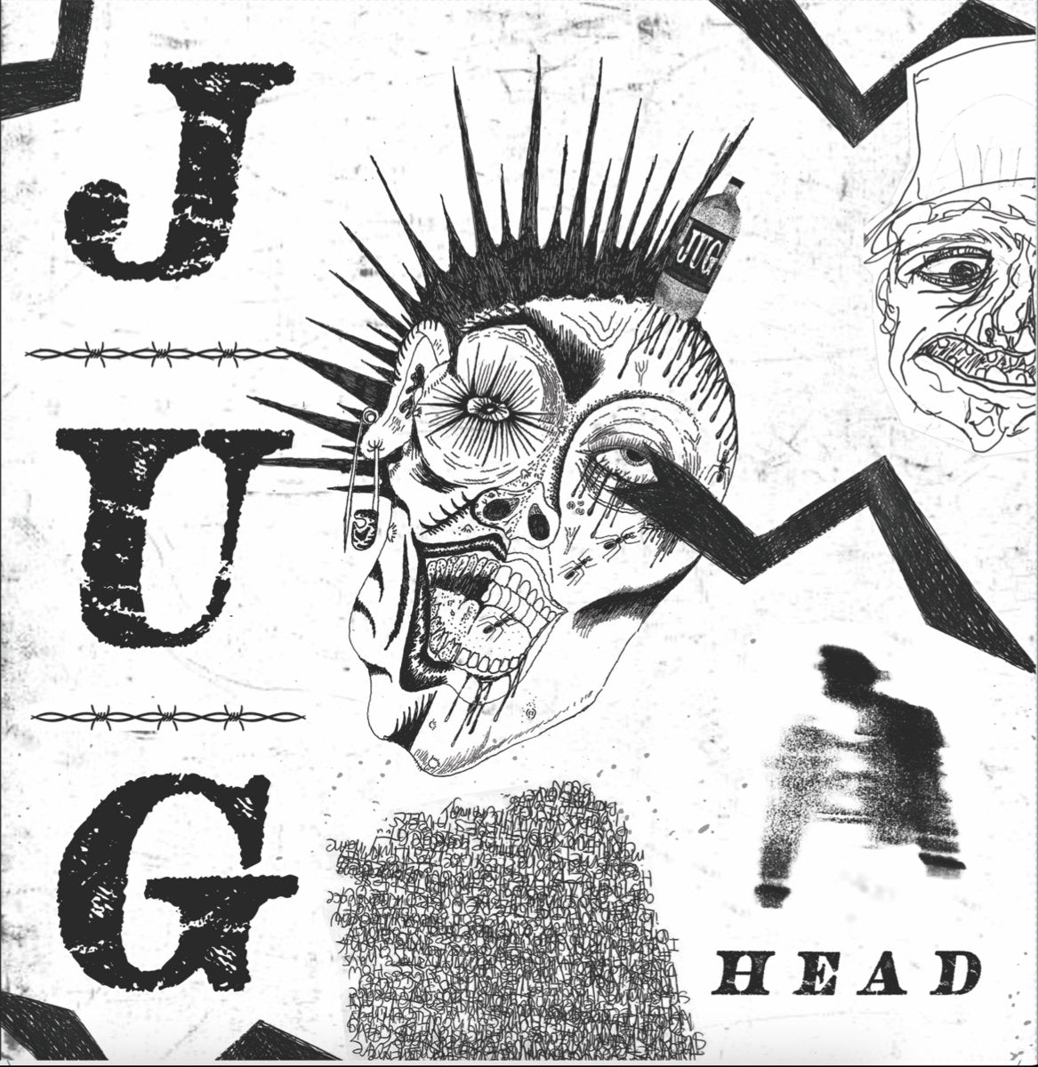 Jug - "Head" 12-inch