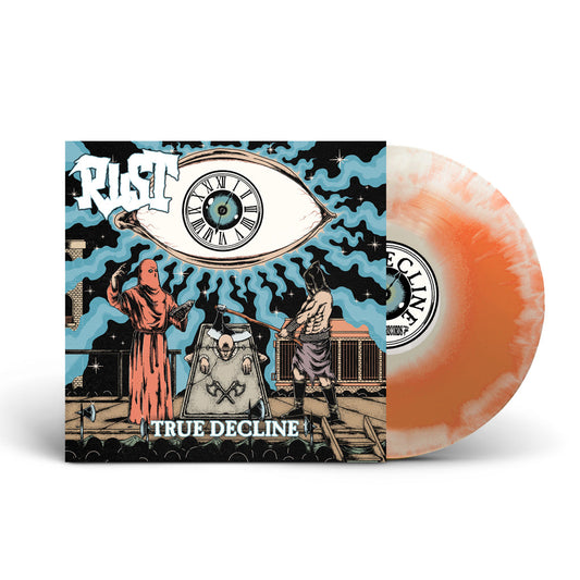 Rust - "True Decline" 12"ep (Orange And White Swirl)