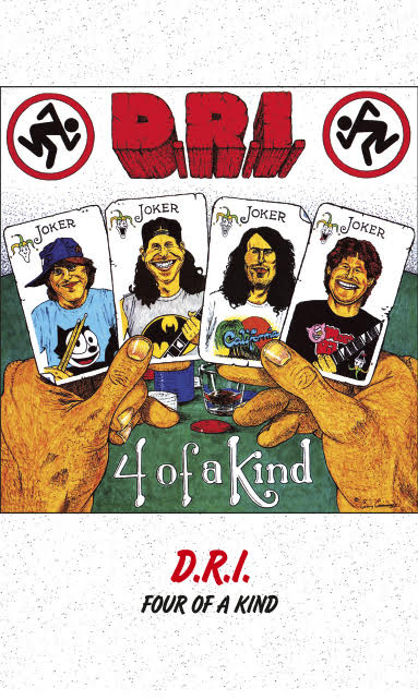 D.R.I. - "Four Of A Kind" Cassette