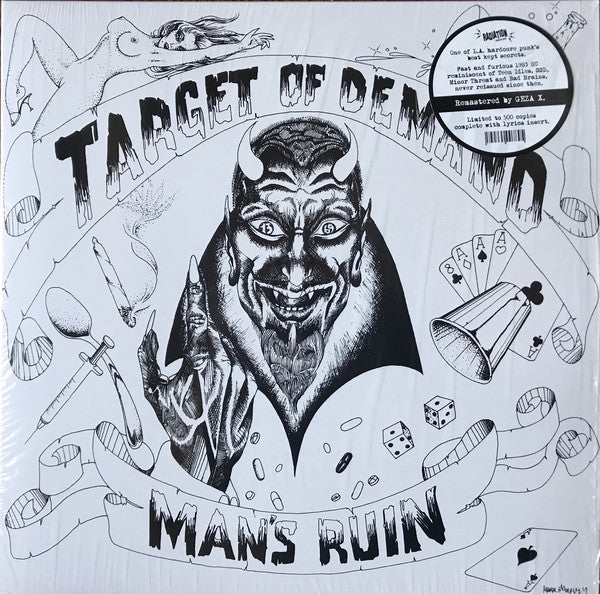 Target Of Demand - "Man's Ruin" LP