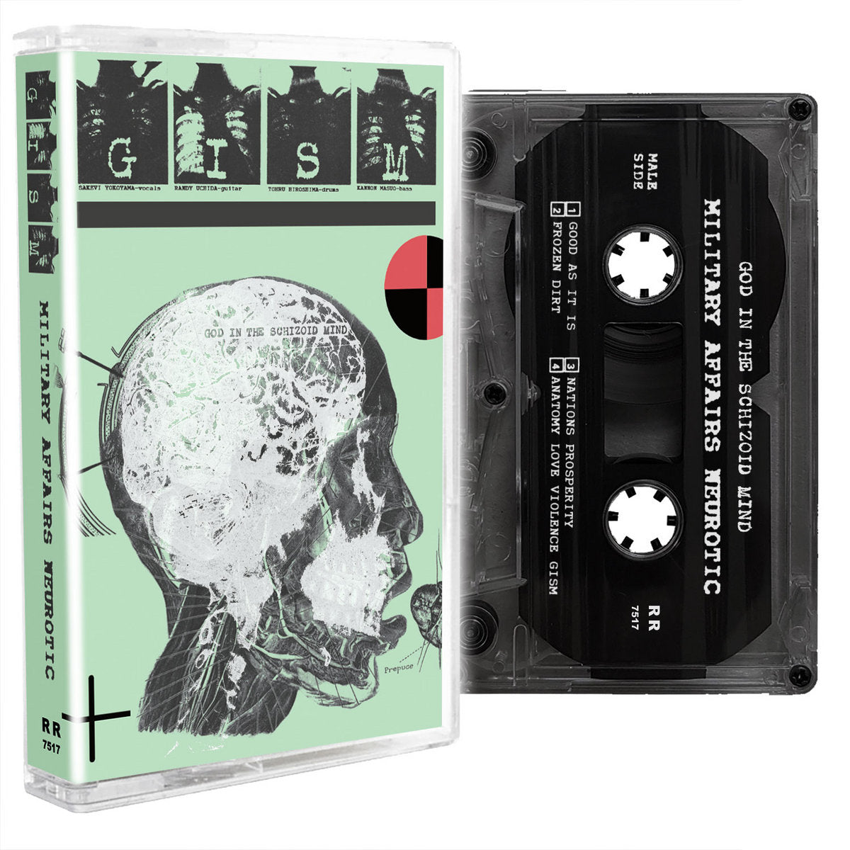 G.I.S.M. - "Military Affairs Neurotic" Cassette