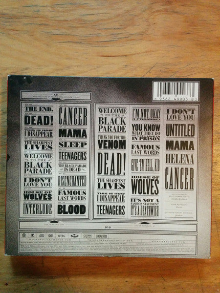My Chemical Romance : The Black Parade Is Dead! (CD, Album + DVD-V, NTSC + Dig)