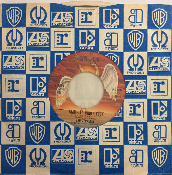 Led Zeppelin : Trampled Under Foot / Black Country Woman (7", Single)