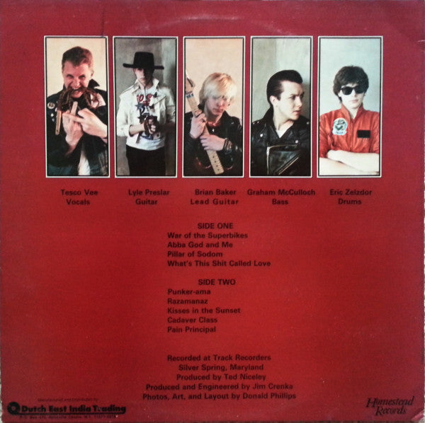 The Meatmen* : War Of The Superbikes (LP, Album)