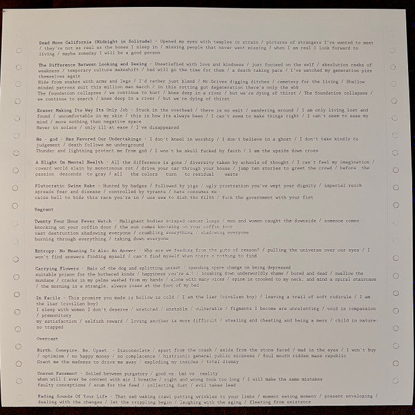 Ceremony (4) : Still Nothing Moves You (LP, Album, RE, Bro)