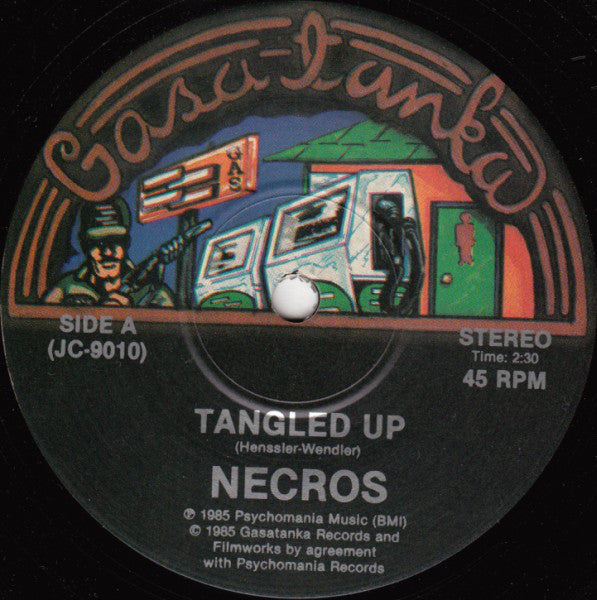 Necros (2) : Tangled Up (7", Single)