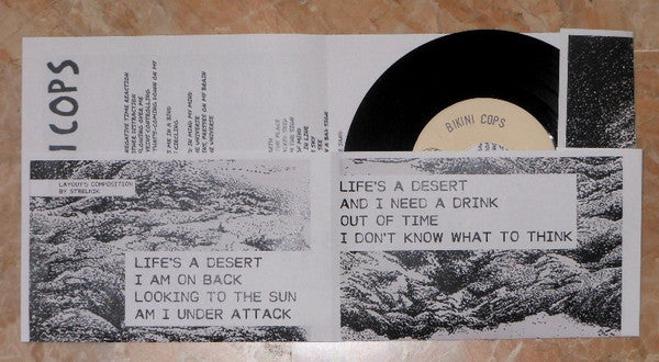 Bikini Cops : Number Two (7", EP, Ltd)