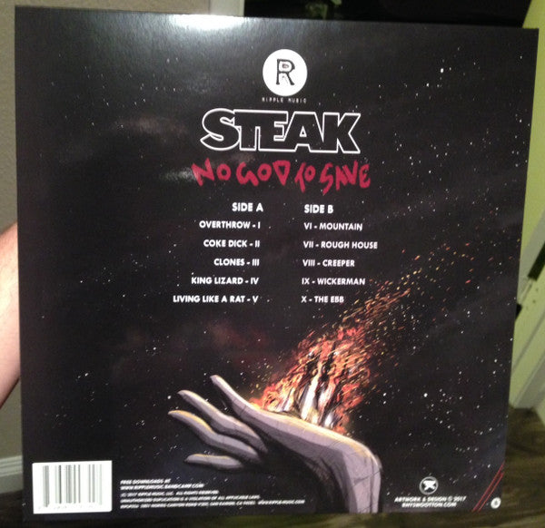 Steak (4) : No God to Save (LP, Album)