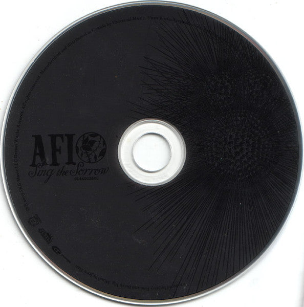 AFI : Sing The Sorrow (CD, Album, Enh)