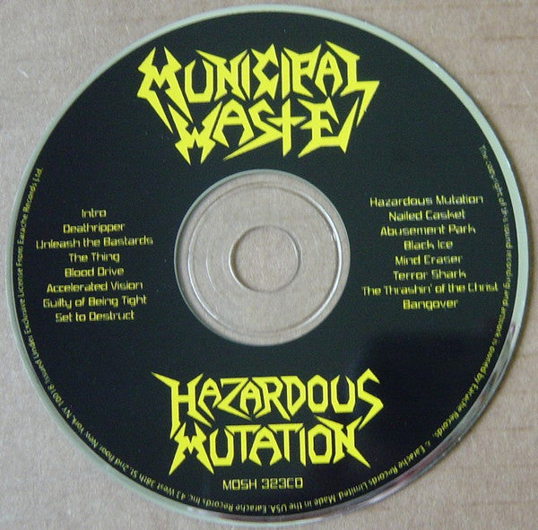 Municipal Waste : Hazardous Mutation (CD, Album)