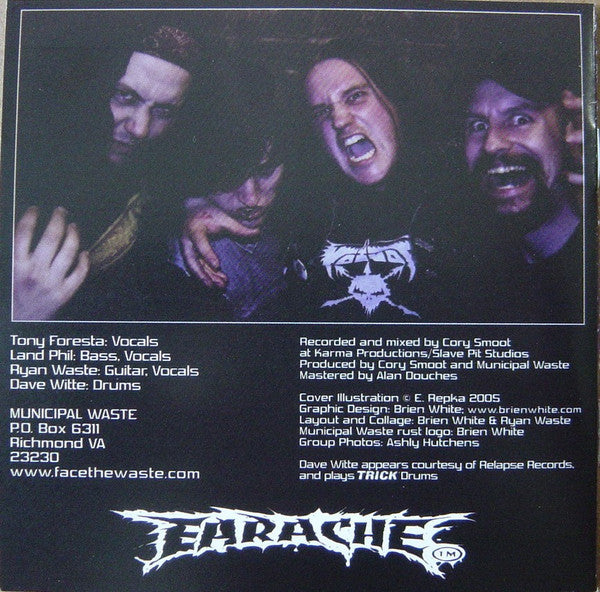 Municipal Waste : Hazardous Mutation (CD, Album)