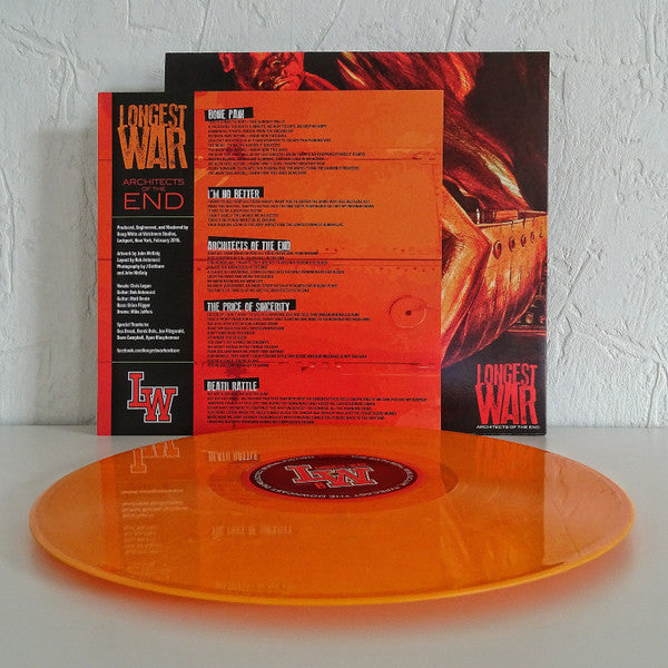 Longest War : Architects Of The End (LP, Album, Ora)