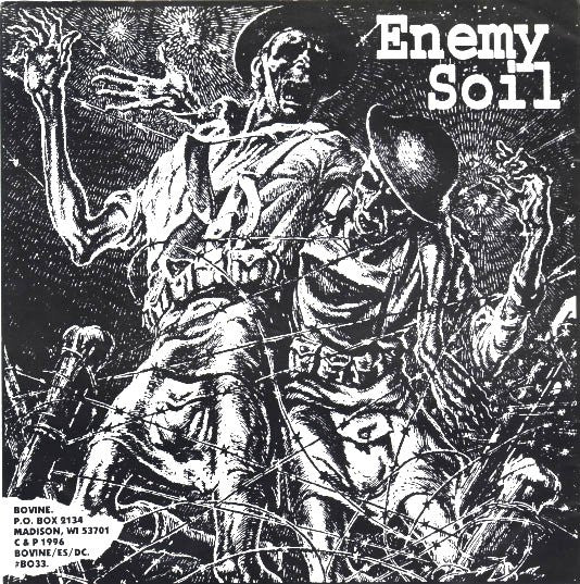 Enemy Soil / Desperate Corruption : Enemy Soil / Shapeless (7", EP)