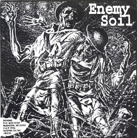 Enemy Soil / Desperate Corruption : Enemy Soil / Shapeless (7", EP)