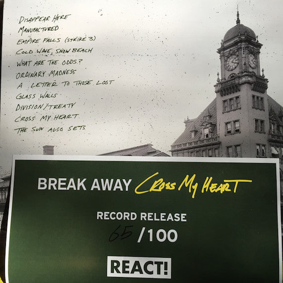 Break Away (2) : Cross My Heart (12", Album, Num, Rec)