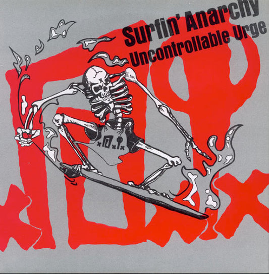 D.I. : Surfin' Anarchy (7", Single, Red)