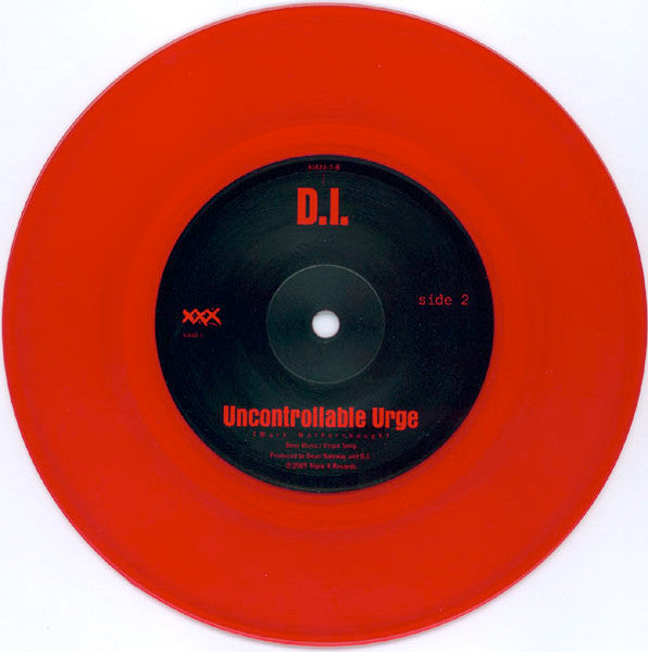 D.I. : Surfin' Anarchy (7", Single, Red)