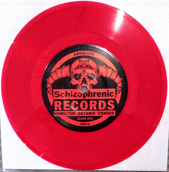 Absolut (7) : Demo 2013 (7", EP, Red)
