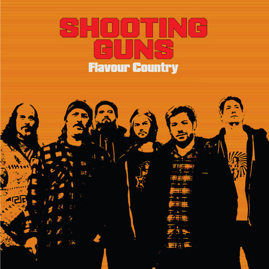 Shooting Guns : Flavour Country (LP, Album, Ltd, Gol)