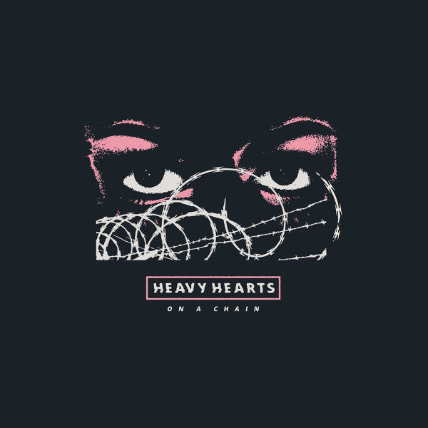 Heavy Hearts (2) : On A Chain (LP, S/Sided, EP, Ltd, Pin)