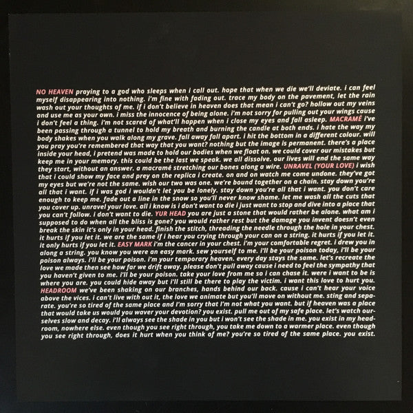 Heavy Hearts (2) : On A Chain (LP, S/Sided, EP, Ltd, Pin)