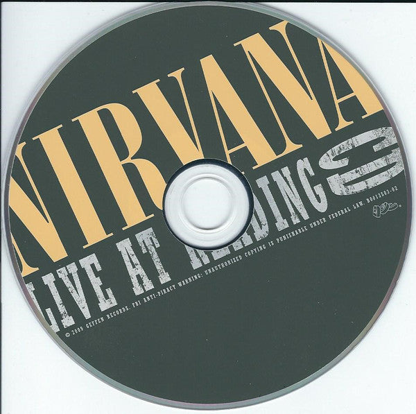 Nirvana : Live At Reading (CD, Album, RP, Dig)