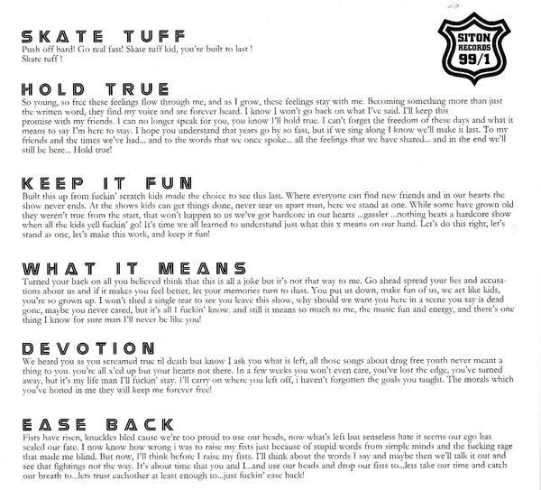 Atari (2) : Skate Tuff (7", EP)