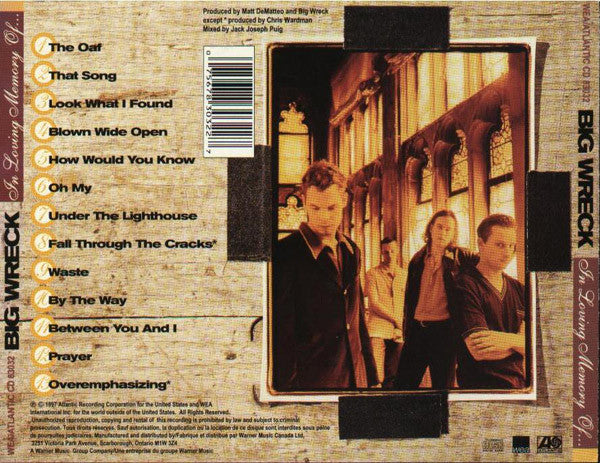 Big Wreck : In Loving Memory Of... (CD, Album)