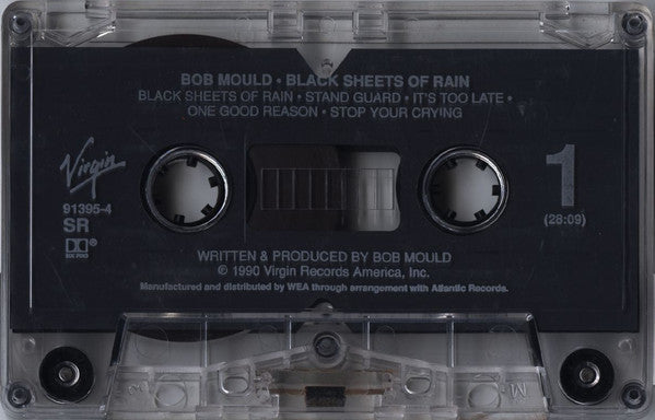 Bob Mould : Black Sheets Of Rain (Cass, Album)