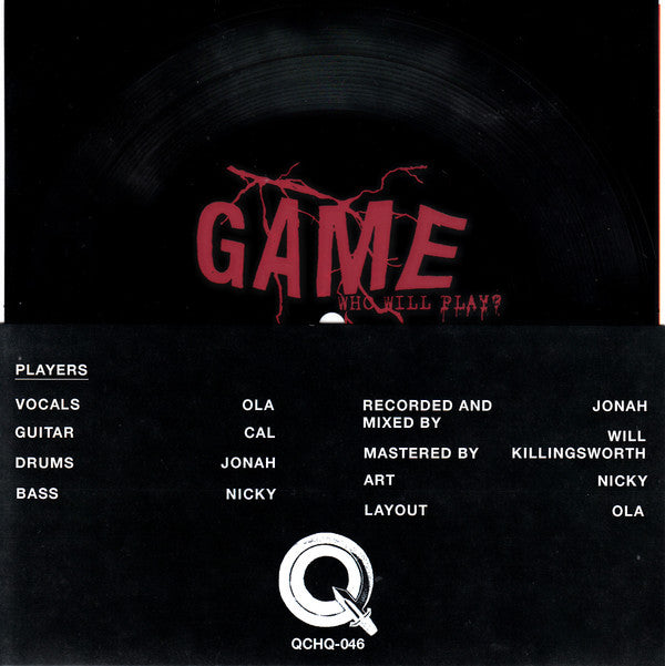 Game (14) : Who Will Play? (Flexi, 7")