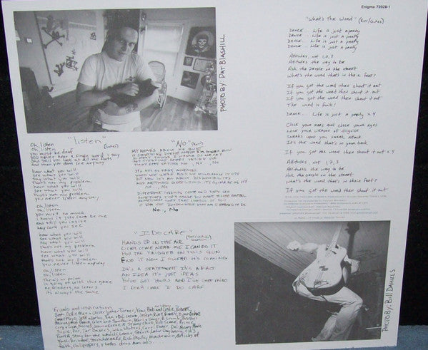 Big Boys (2) : No Matter How Long The Line Is At The Cafeteria, Theres Always A Seat! (LP, Album, Num, RE, Whi)