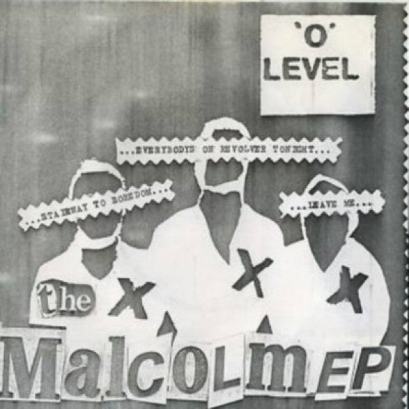 'O' Level : The Malcolm EP (7", EP, RE, W/Lbl)