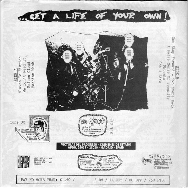 Active Minds (2) : Dis Is Getting Pathetic... (7", EP)