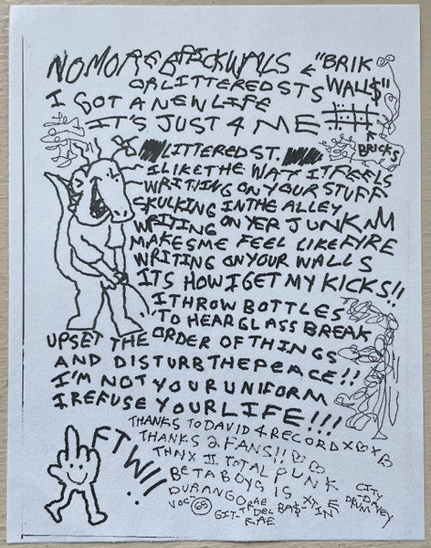 Beta Boys : Brick Walls (7")