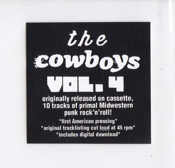 The Cowboys (3) : Vol. 4 (12", Album, RE)