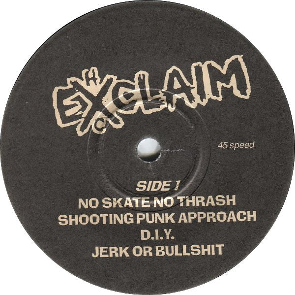 Exclaim : Out Of Suit EP (7", EP)