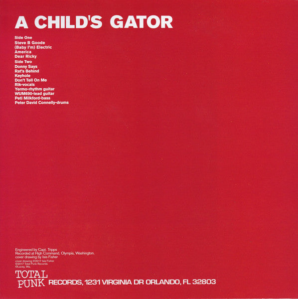 Rik And The Pigs : A Child's Gator (12", RP)