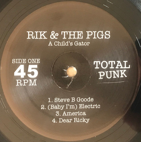Rik And The Pigs : A Child's Gator (12", RP)