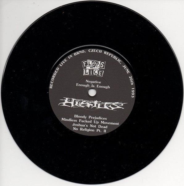 Hiatus (2) / Fleas And Lice : Polish Bastards (7")