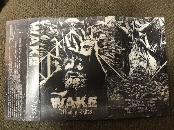 Wake (6) : Misery Rites (Cass, Album, Ltd)