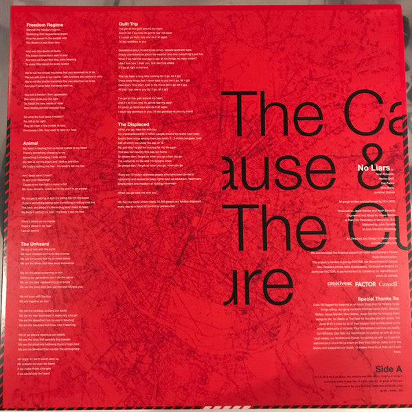 No Liars : The Cause And The Cure (LP, Ltd, Cle)