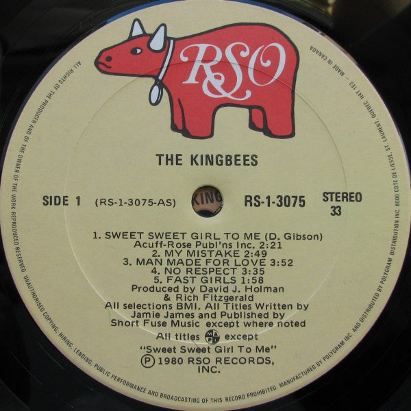 The Kingbees : The Kingbees (LP, Album)